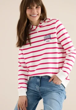 Hoodie met borstprint