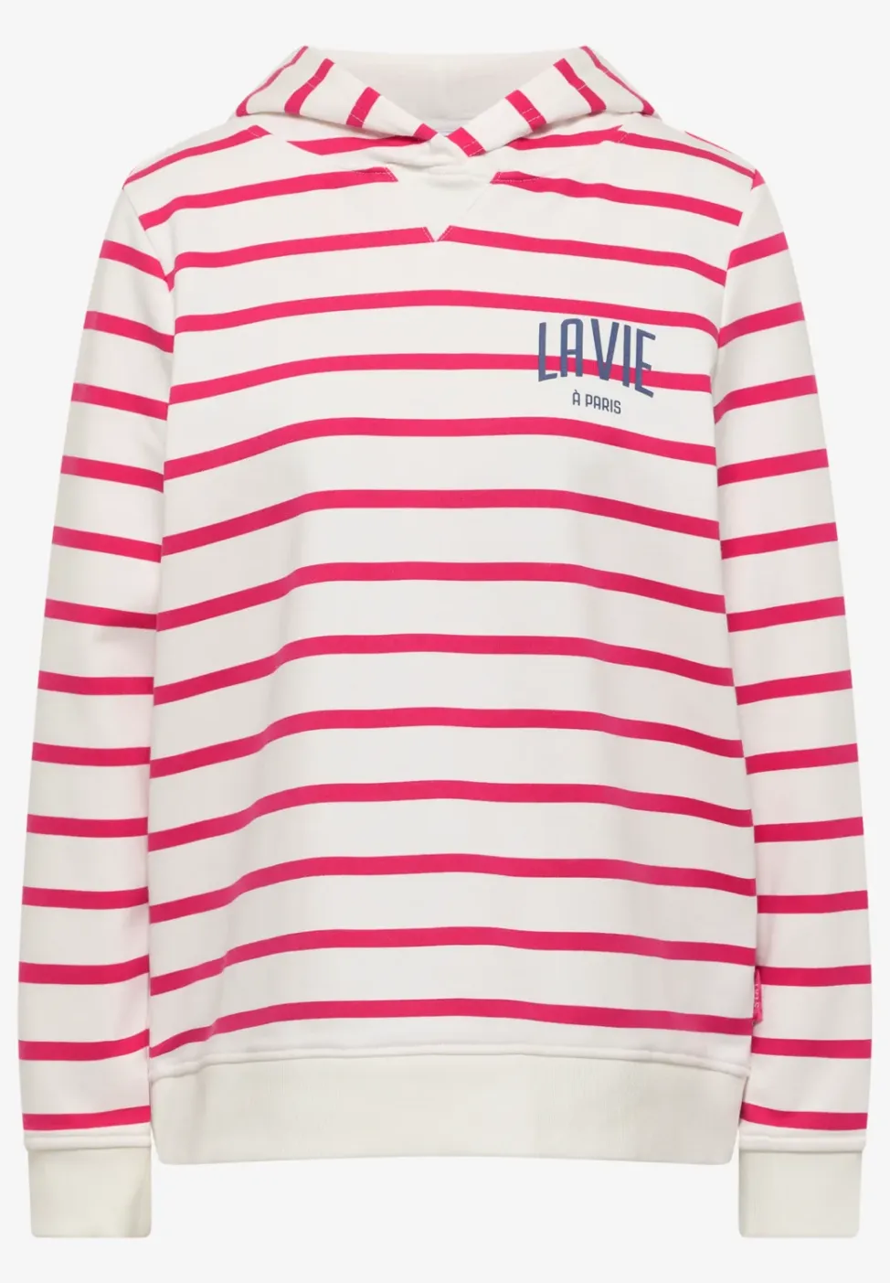 Hoodie met borstprint