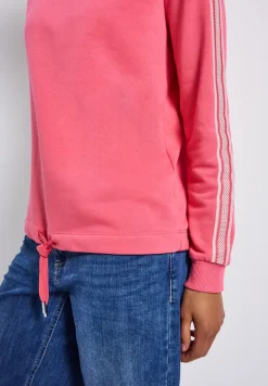 Hoodie met gallon strepen