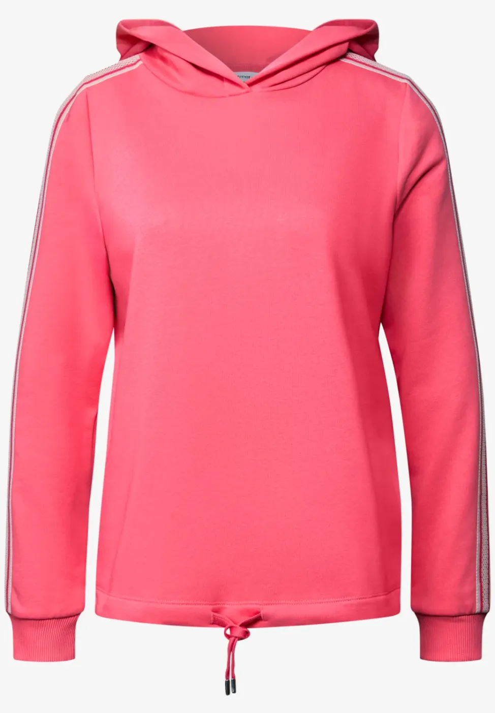 Hoodie met gallon strepen