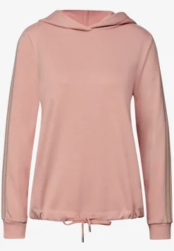 Hoodie met gallon strepen