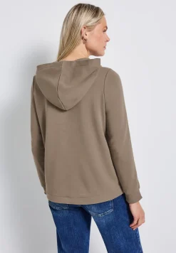 Hoodie met gallon strepen