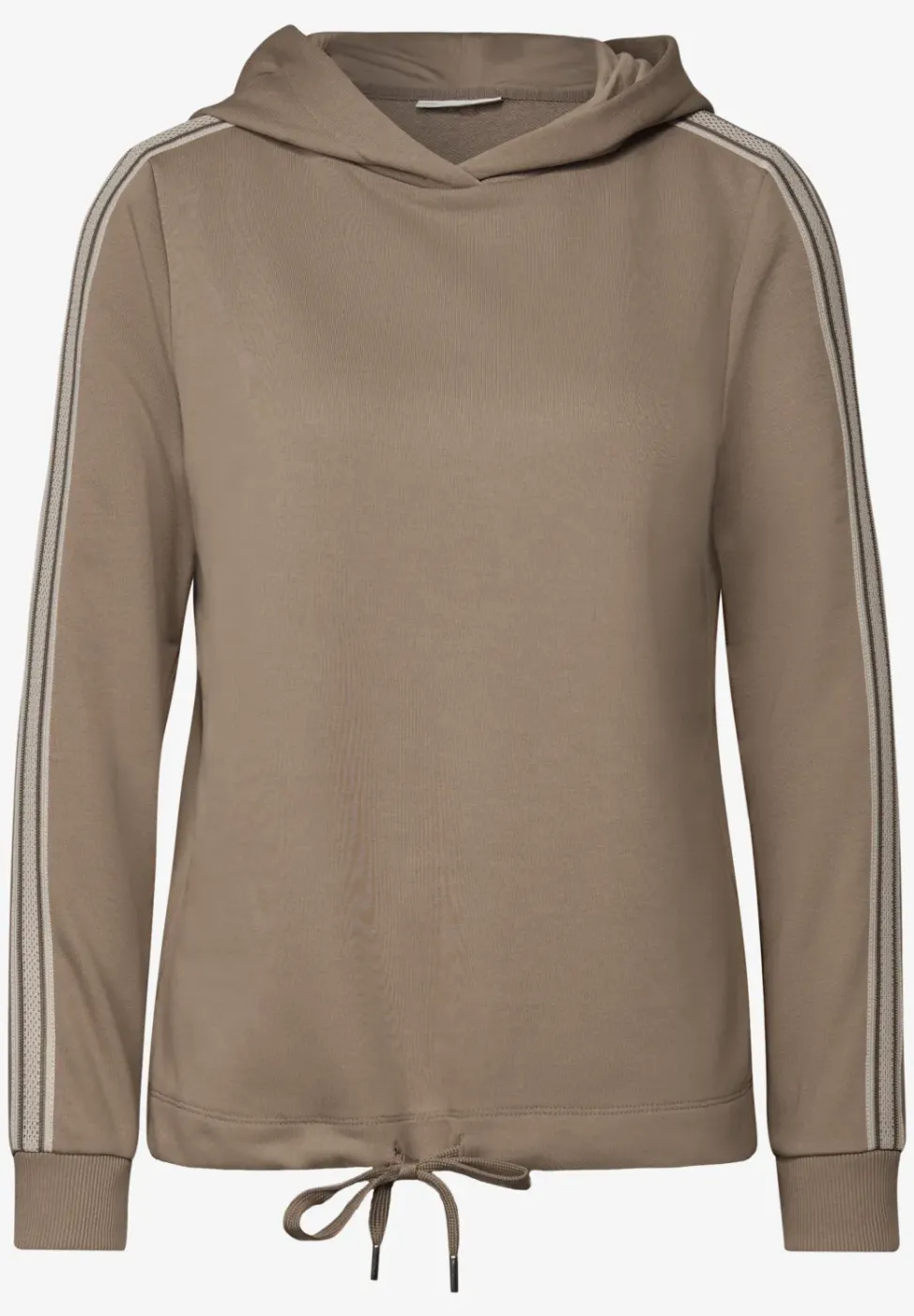 Hoodie met gallon strepen