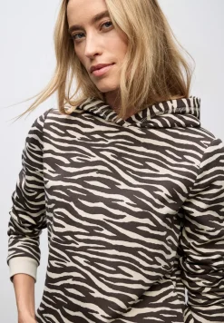 Hoodie met patroon
