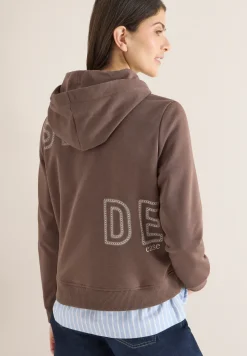Hoodie met rugprint