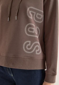 Hoodie met rugprint