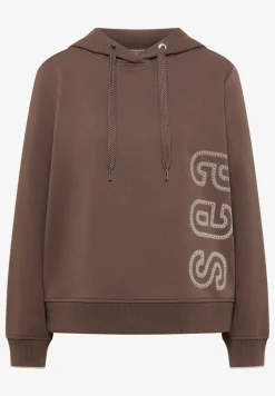 Hoodie met rugprint