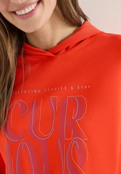 Hoodie shirt met print