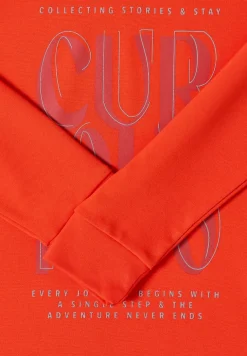 Hoodie shirt met print