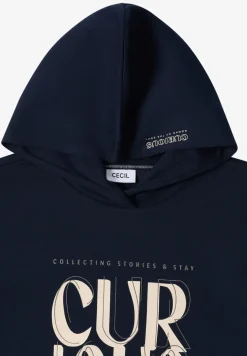 Hoodie shirt met print