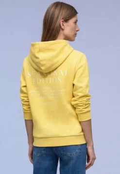 Hoodie met achteropdruk