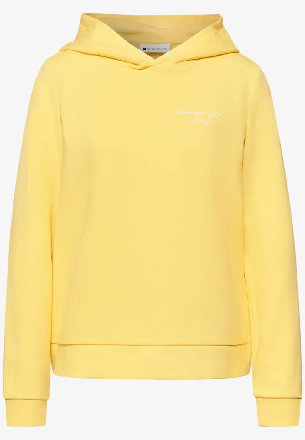 Hoodie met achteropdruk