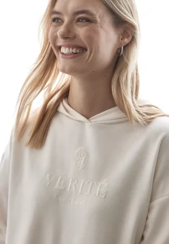 Hoodie met borduursel