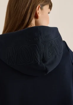 Hoodie met borduursel