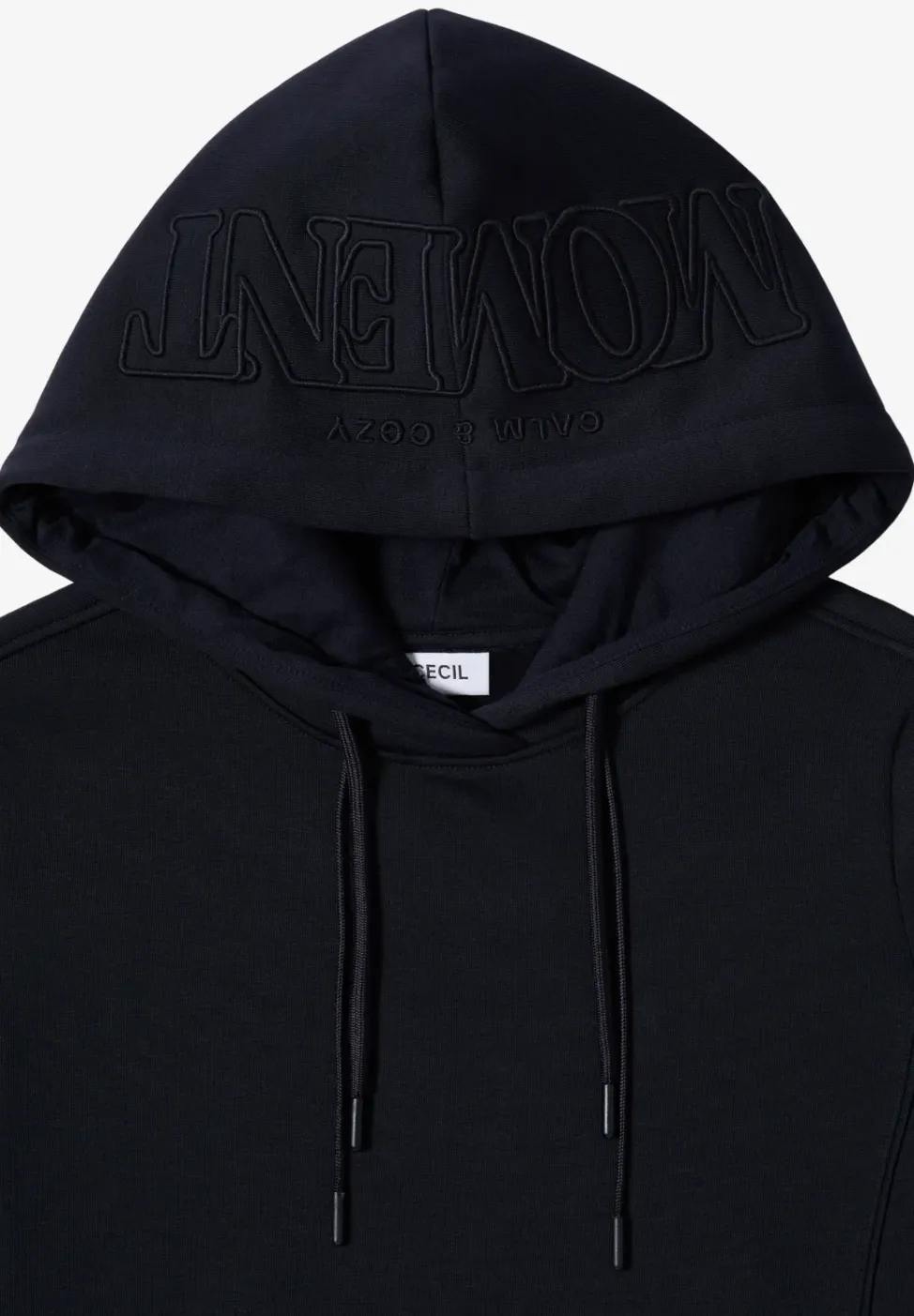 Hoodie met borduursel