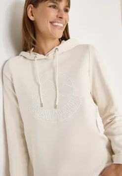 Hoodie met borduursel