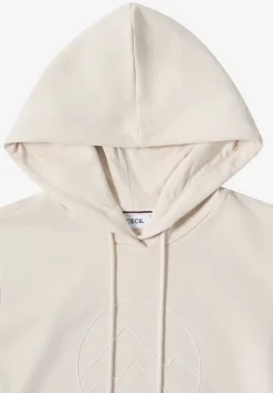 Hoodie met borduursel
