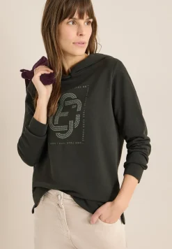 Hoodie met edelstenen