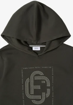Hoodie met edelstenen
