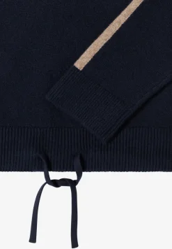 Hoodie met gallon strepen