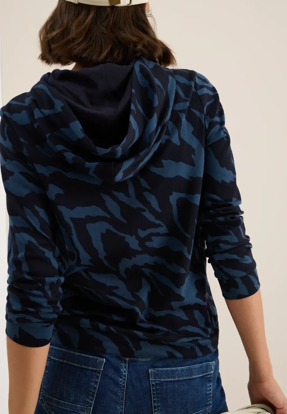 Hoodie met patroon