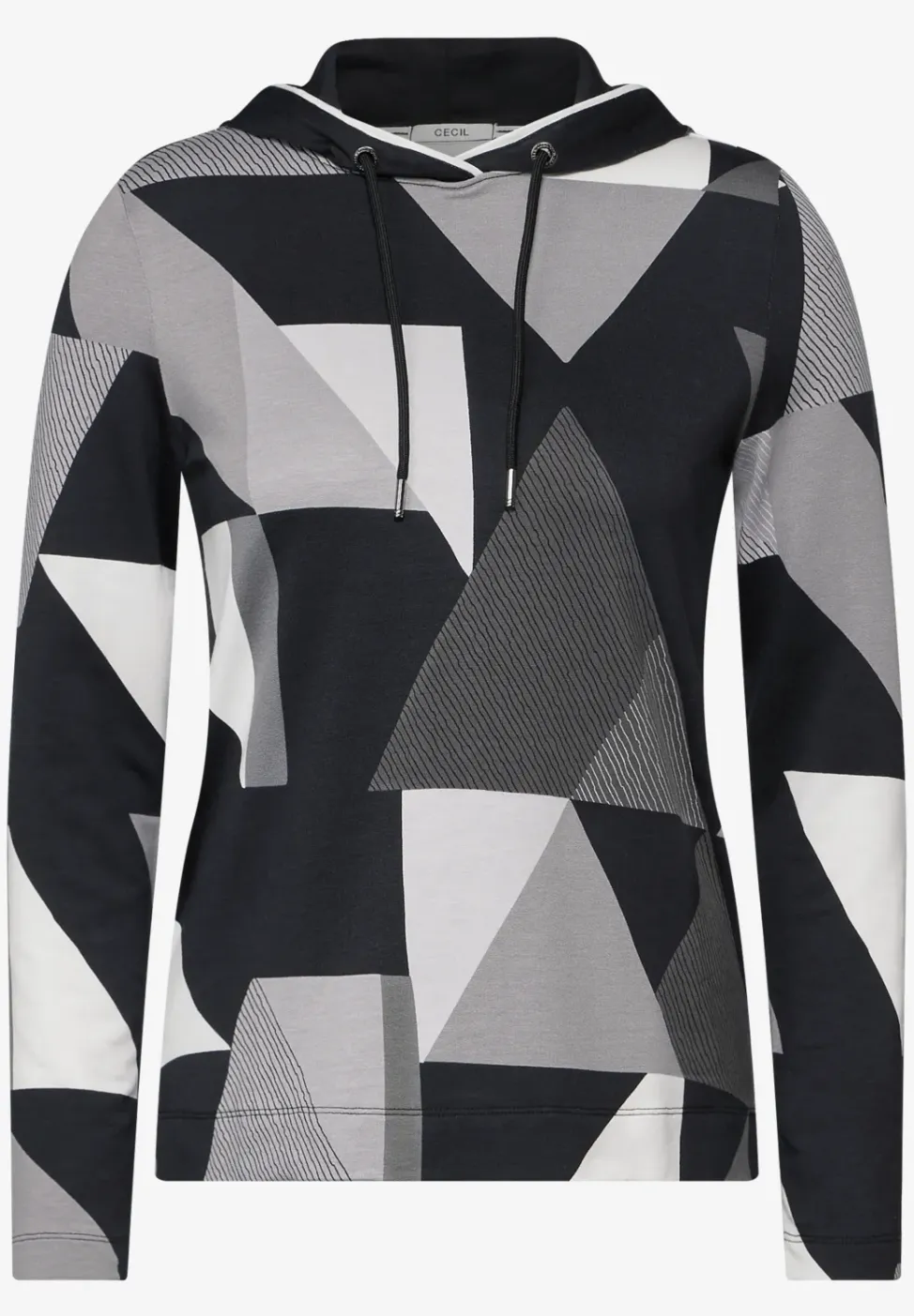 Hoodie met patroon