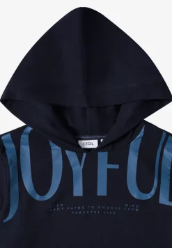 Hoodie met tekst