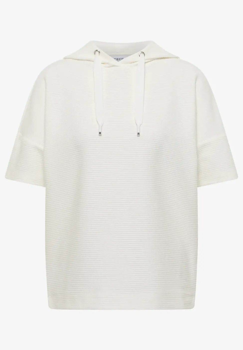 Hoodie shirt in effen kleur