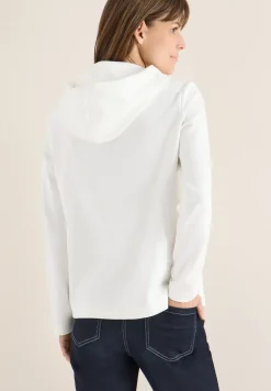 Hoodie shirt met folieprint
