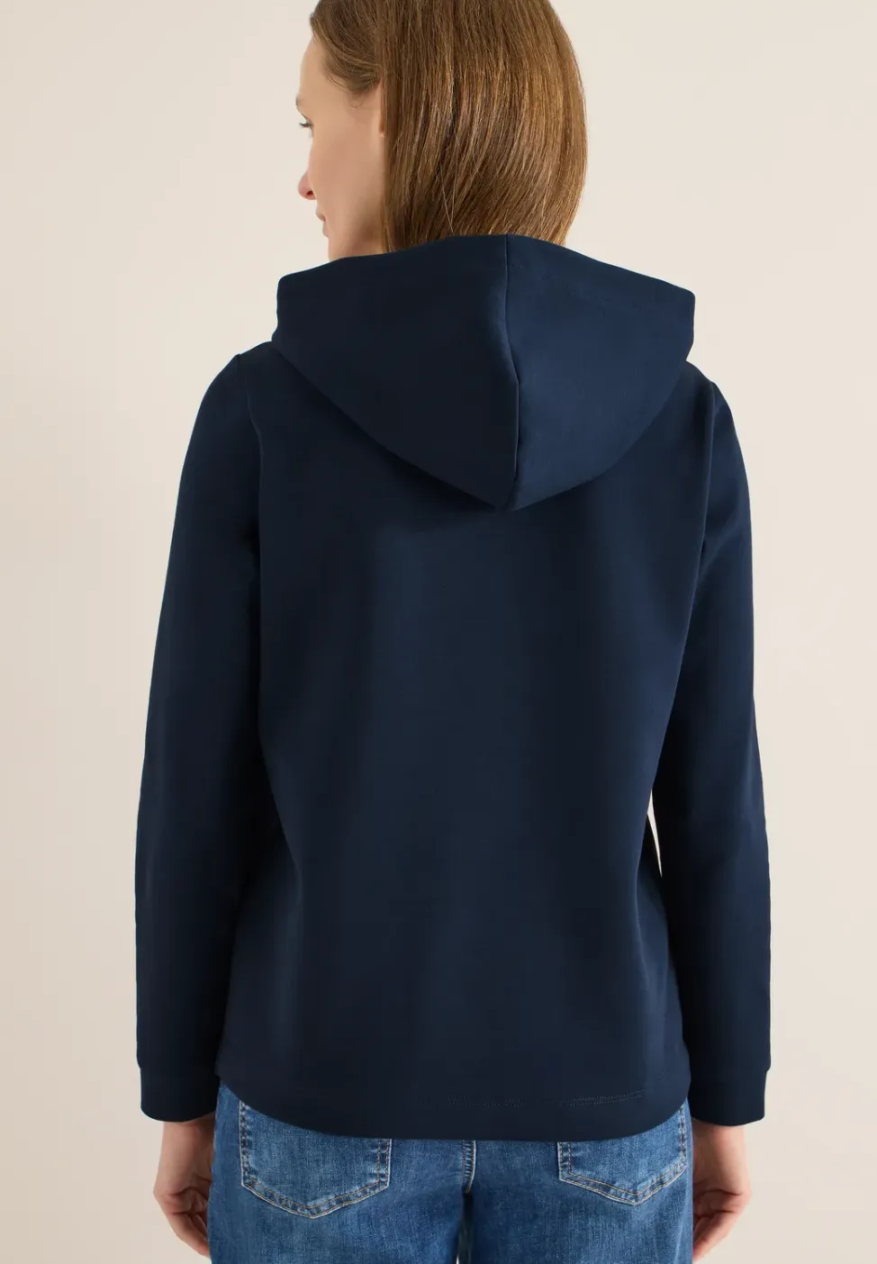 Hoodie shirt met touwtjes