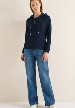 Hoodie shirt met touwtjes