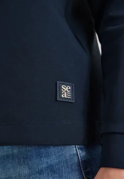Hoodie shirt met touwtjes