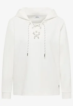 Hoodie shirt met touwtjes