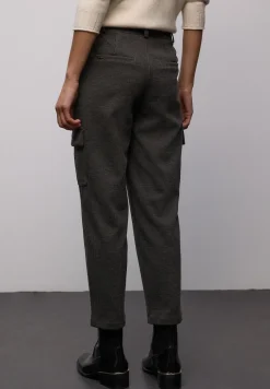 Houndstooth cargo broek