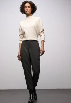 Houndstooth cargo broek