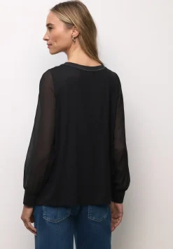 2in1 chiffon shirt