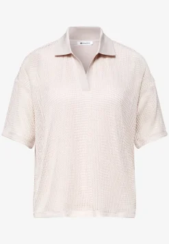 2-in-1 mesh poloshirt met korte mouwen