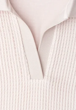 2-in-1 mesh poloshirt met korte mouwen