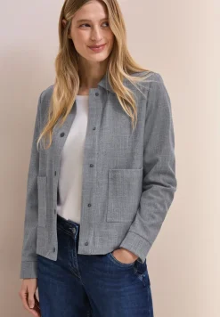 Jacquard blouson