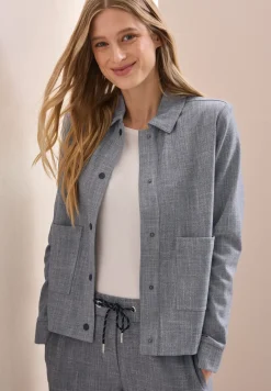 Jacquard blouson