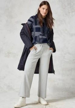 Jacquard shirt met lange mouwen