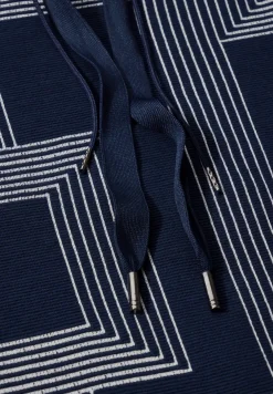 Jacquard shirt met lange mouwen
