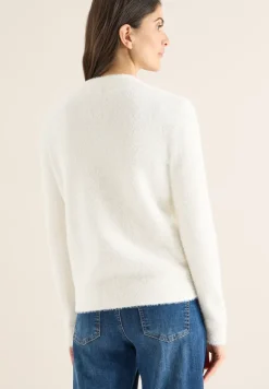 Jacquard vest met rits