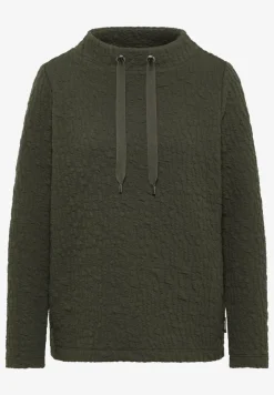 Jacquard Funnel Hals Shirt