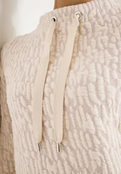 Jacquard Funnel Hals Shirt