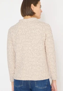 Jacquard Funnel Hals Shirt
