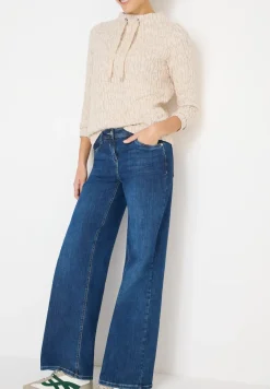 Jacquard Funnel Hals Shirt