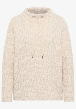 Jacquard Funnel Hals Shirt