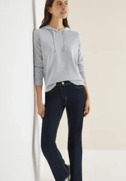 Jacquard hoodie met glitter