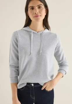 Jacquard hoodie met glitter